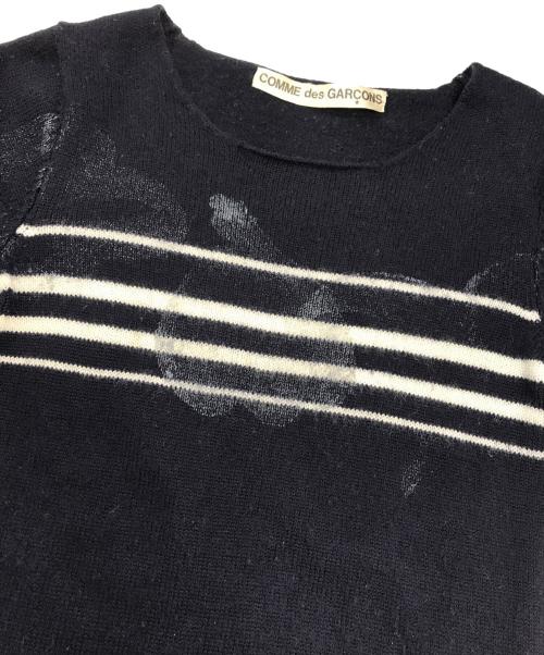 COMME des GARCONS（コムデギャルソン）COMME des GARCONS (コムデギャルソン) ニット ネイビー サイズ:表記なしの古着・服飾アイテム