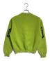 JUNIOR GAULTIER (ジュニアゴルチエ) プリントスウェット 黄緑 サイズ:40：18000円