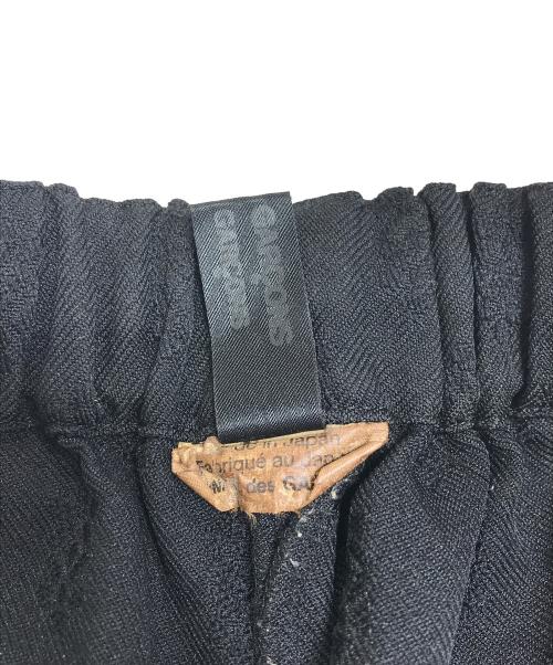 COMME des GARCONS COMME des GARCONS（コムデギャルソン コムデギャルソン）COMME des GARCONS COMME des GARCONS (コムデギャルソン コムデギャルソン) ポリ縮絨パンツ ブラック サイズ:Sの古着・服飾アイテム