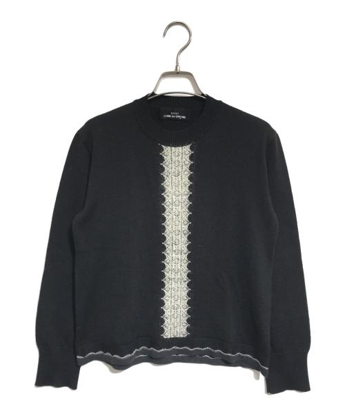 tricot COMME des GARCONS（トリココムデギャルソン）tricot COMME des GARCONS (トリココムデギャルソン) ニット ブラック サイズ:表記なしの古着・服飾アイテム