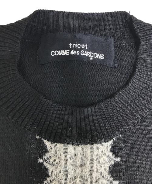 tricot COMME des GARCONS（トリココムデギャルソン）tricot COMME des GARCONS (トリココムデギャルソン) ニット ブラック サイズ:表記なしの古着・服飾アイテム