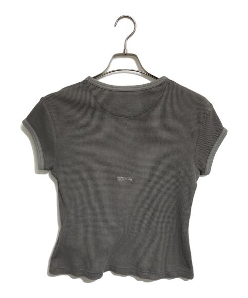 Acne studios（アクネ ストゥディオズ）Acne studios (アクネ ストゥディオズ) ラバーロゴカットソー ブラック サイズ:Sの古着・服飾アイテム
