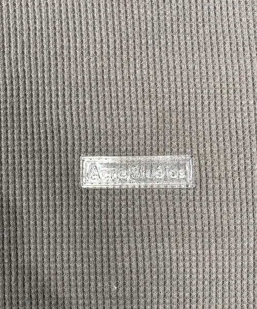 Acne studios（アクネ ストゥディオズ）Acne studios (アクネ ストゥディオズ) ラバーロゴカットソー ブラック サイズ:Sの古着・服飾アイテム