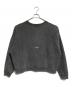 Acne studios (アクネ ストゥディオズ) ラバーロゴスウェット ブラック サイズ:L：30000円