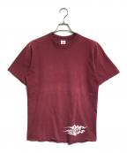 CHRISTIAN FLETCHERクリスチャンフレッチャー）の古着「プリントTシャツ」｜レッド