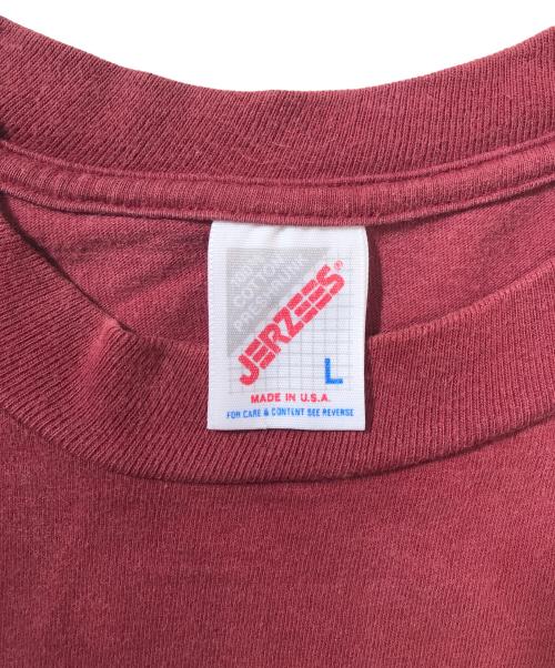 CHRISTIAN FLETCHER（クリスチャンフレッチャー）CHRISTIAN FLETCHER (クリスチャンフレッチャー) プリントTシャツ レッド サイズ:Lの古着・服飾アイテム