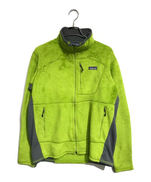 Patagonia（パタゴニア）Patagonia (パタゴニア) フリースジャケット 黄緑 サイズ:Lの古着・服飾アイテム
