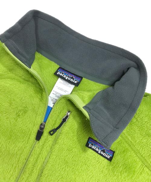 Patagonia（パタゴニア）Patagonia (パタゴニア) フリースジャケット 黄緑 サイズ:Lの古着・服飾アイテム