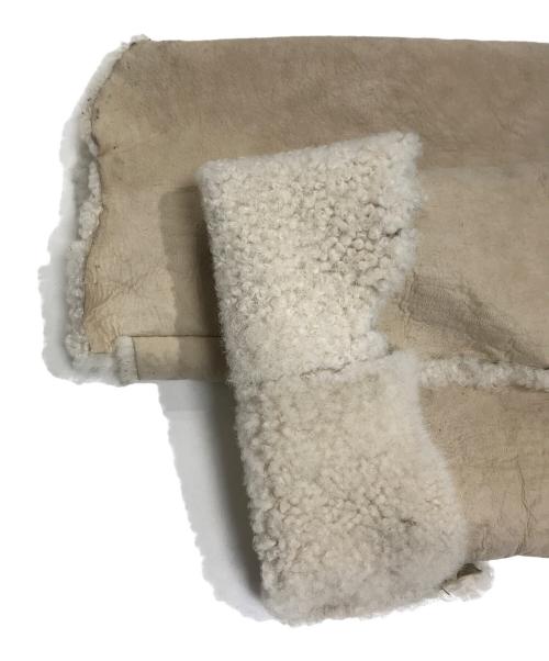 tricot COMME des GARCONS（トリココムデギャルソン）tricot COMME des GARCONS (トリココムデギャルソン) ムートンジャケット ベージュ サイズ:Mの古着・服飾アイテム