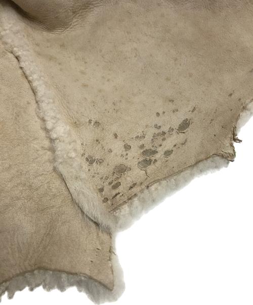 tricot COMME des GARCONS（トリココムデギャルソン）tricot COMME des GARCONS (トリココムデギャルソン) ムートンジャケット ベージュ サイズ:Mの古着・服飾アイテム