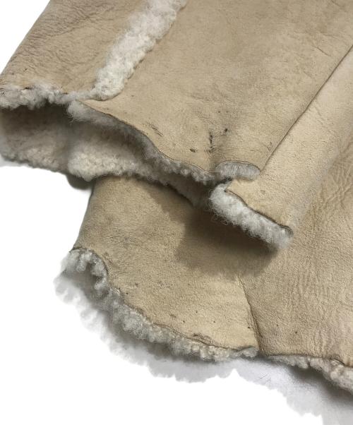 tricot COMME des GARCONS（トリココムデギャルソン）tricot COMME des GARCONS (トリココムデギャルソン) ムートンジャケット ベージュ サイズ:Mの古着・服飾アイテム