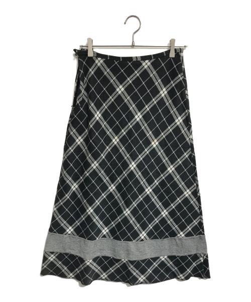 tricot COMME des GARCONS（トリココムデギャルソン）tricot COMME des GARCONS (トリココムデギャルソン) アーガイル柄スカート ブラック サイズ:不明の古着・服飾アイテム