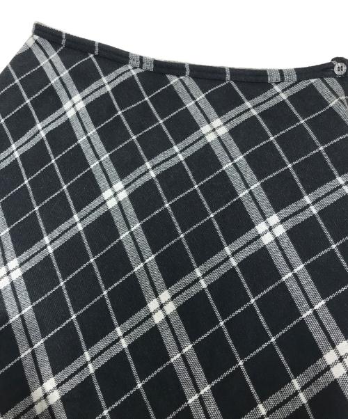 tricot COMME des GARCONS（トリココムデギャルソン）tricot COMME des GARCONS (トリココムデギャルソン) アーガイル柄スカート ブラック サイズ:不明の古着・服飾アイテム