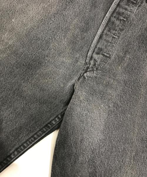 LEVI'S（リーバイス）LEVI'S (リーバイス) 後染めブラックデニム ブラック サイズ:W31 L32の古着・服飾アイテム