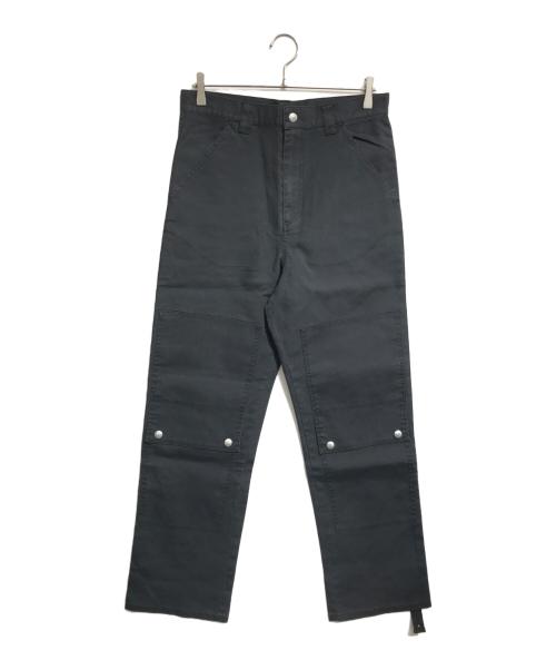 PEACEMAKER OAMC（ピースメイカー オーエーエムシー）PEACEMAKER OAMC (ピースメイカー オーエーエムシー) ダブルニーチノパン ブラック サイズ:Sの古着・服飾アイテム