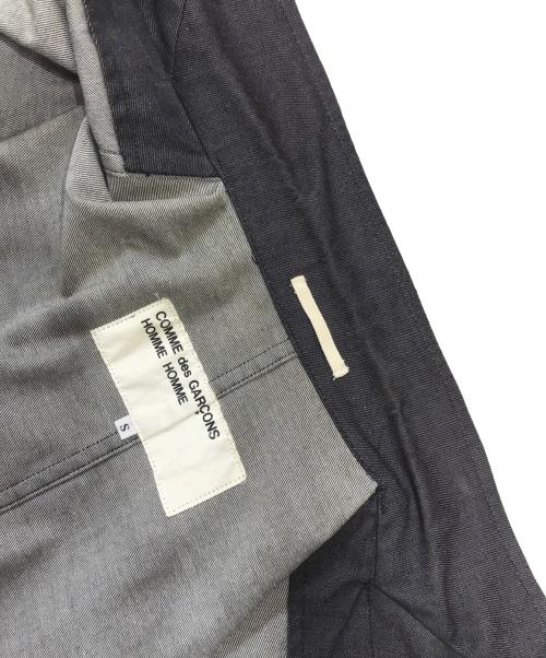 COMME des GARCONS HOMME HOMME（コムデギャルソンオムオム）COMME des GARCONS HOMME HOMME (コムデギャルソンオムオム) テーラードジャケット ブラック サイズ:Sの古着・服飾アイテム
