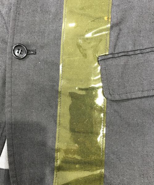 COMME des GARCONS HOMME HOMME（コムデギャルソンオムオム）COMME des GARCONS HOMME HOMME (コムデギャルソンオムオム) テーラードジャケット ブラック サイズ:Sの古着・服飾アイテム