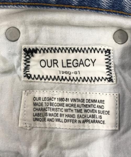 OUR LEGACY（アワーレガシー）OUR LEGACY (アワーレガシー) デニムパンツ インディゴ サイズ:31×32の古着・服飾アイテム