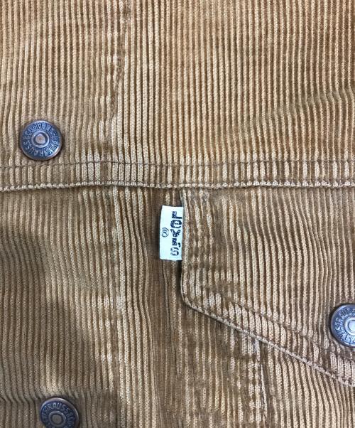 LEVI'S（リーバイス）LEVI'S (リーバイス) 70505 コーデュロイトラッカージャケット ブラウン サイズ:44の古着・服飾アイテム