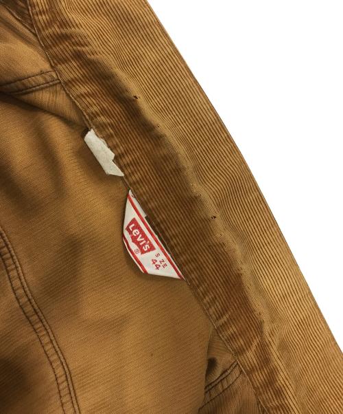 LEVI'S（リーバイス）LEVI'S (リーバイス) 70505 コーデュロイトラッカージャケット ブラウン サイズ:44の古着・服飾アイテム