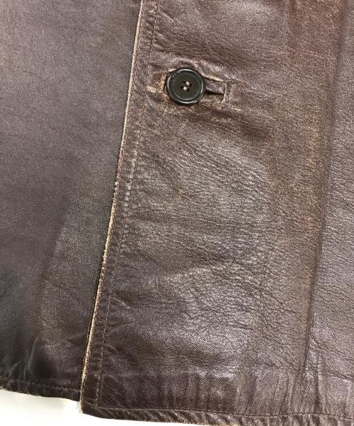 VINTAGE MILITARY（ヴィンテージ ミリタリー）VINTAGE MILITARY (ヴィンテージ ミリタリー) ジャーキンベスト ブラウン サイズ:表記なしの古着・服飾アイテム