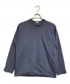 COMME des GARCONS HOMMEコムデギャルソン オム）の古着「中綿L/S カットソー」｜ブルー