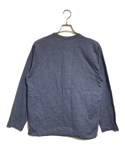 COMME des GARCONS HOMME（コムデギャルソン オム）COMME des GARCONS HOMME (コムデギャルソン オム) 中綿L/S カットソー ブルー サイズ:表記なしの古着・服飾アイテム