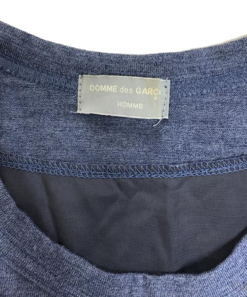 COMME des GARCONS HOMME（コムデギャルソン オム）COMME des GARCONS HOMME (コムデギャルソン オム) 中綿L/S カットソー ブルー サイズ:表記なしの古着・服飾アイテム