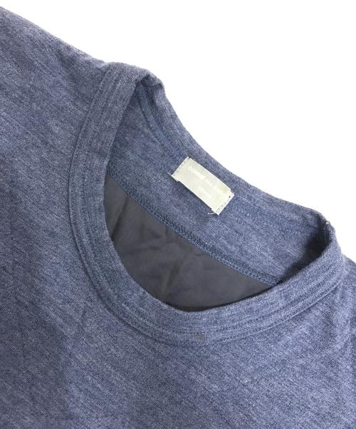 COMME des GARCONS HOMME（コムデギャルソン オム）COMME des GARCONS HOMME (コムデギャルソン オム) 中綿L/S カットソー ブルー サイズ:表記なしの古着・服飾アイテム