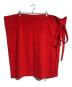 tricot COMME des GARCONS (トリココムデギャルソン) パッチワークラップスカート レッド サイズ:表記なし：18000円