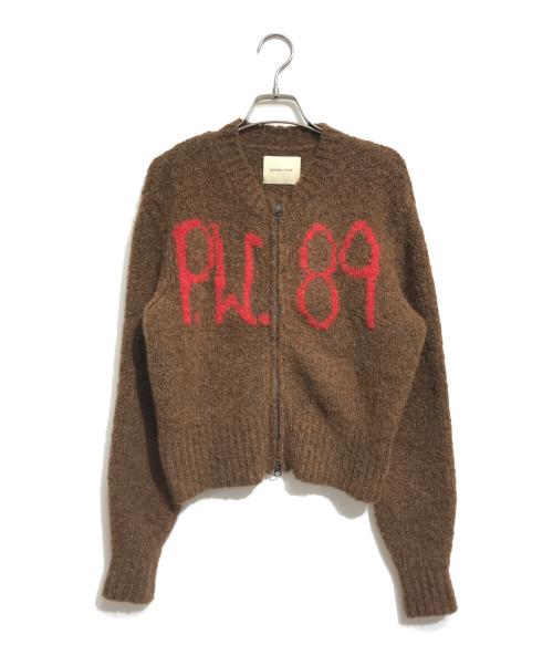 Paloma Wool（パロマウール）Paloma Wool (パロマウール) ジップアップニット ブラウン サイズ:Mの古着・服飾アイテム