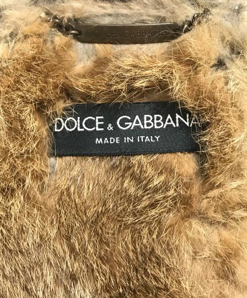 DOLCE & GABBANA（ドルチェ＆ガッバーナ）DOLCE & GABBANA (ドルチェ＆ガッバーナ) マルチポケット コーデュロイベスト ブラウン サイズ:38の古着・服飾アイテム