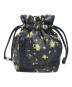 GANNI (ガニー) 巾着 ブラック：15000円