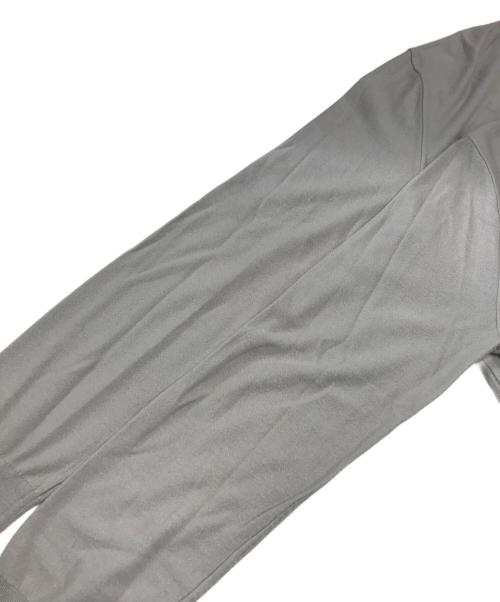 HERMES（エルメス）HERMES (エルメス) コットンカシミヤVネックニット ベージュ サイズ:Lの古着・服飾アイテム