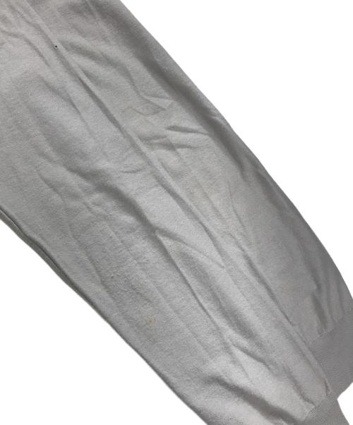 HERMES（エルメス）HERMES (エルメス) コットンカシミヤVネックニット ベージュ サイズ:Lの古着・服飾アイテム
