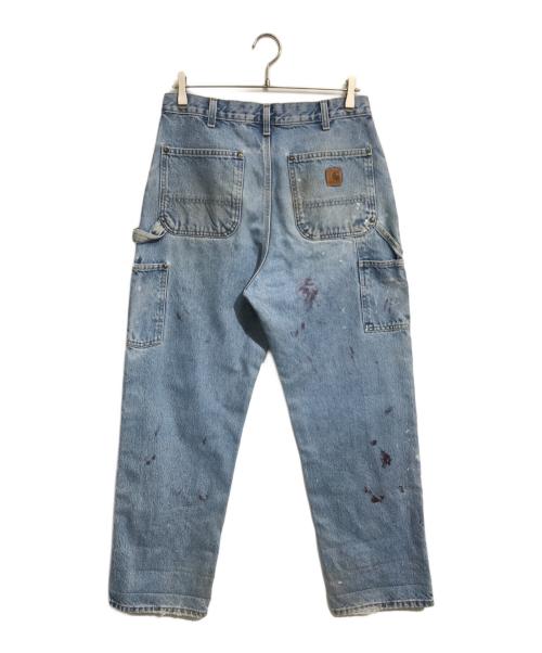 CarHartt（カーハート）CarHartt (カーハート) ダブルニーデニムペインターパンツ インディゴ サイズ:33×32の古着・服飾アイテム