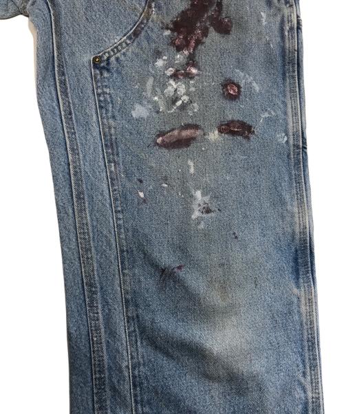CarHartt（カーハート）CarHartt (カーハート) ダブルニーデニムペインターパンツ インディゴ サイズ:33×32の古着・服飾アイテム