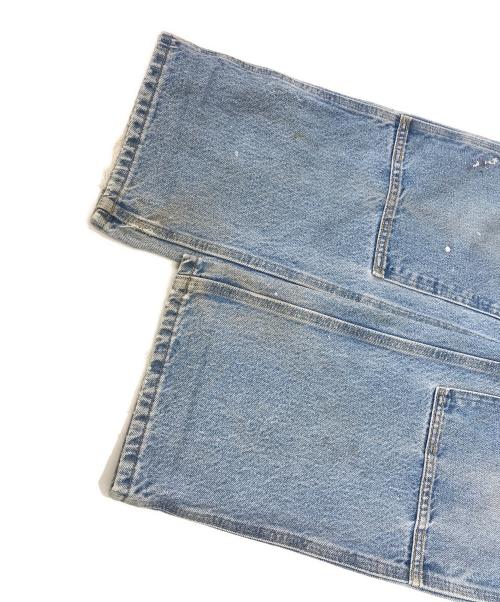CarHartt（カーハート）CarHartt (カーハート) ダブルニーデニムペインターパンツ インディゴ サイズ:33×32の古着・服飾アイテム