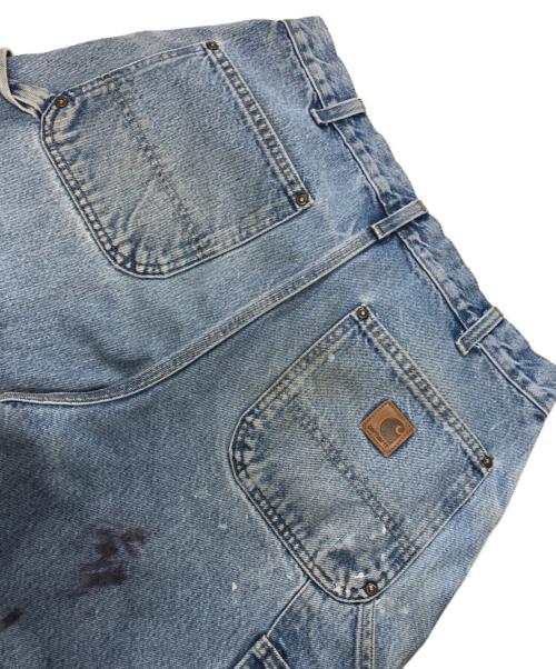 CarHartt（カーハート）CarHartt (カーハート) ダブルニーデニムペインターパンツ インディゴ サイズ:33×32の古着・服飾アイテム