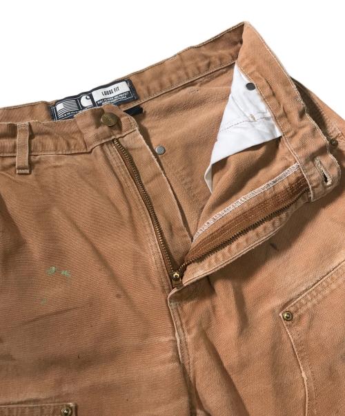 CarHartt（カーハート）CarHartt (カーハート) ダック地ダブルニーペインターパンツ ブラウン サイズ:33×32の古着・服飾アイテム