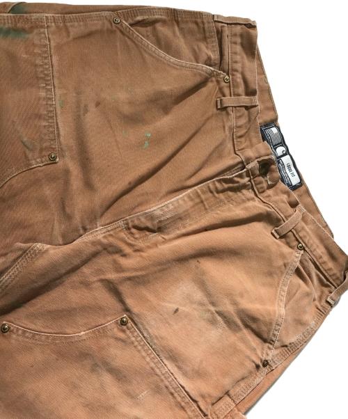 CarHartt（カーハート）CarHartt (カーハート) ダック地ダブルニーペインターパンツ ブラウン サイズ:33×32の古着・服飾アイテム