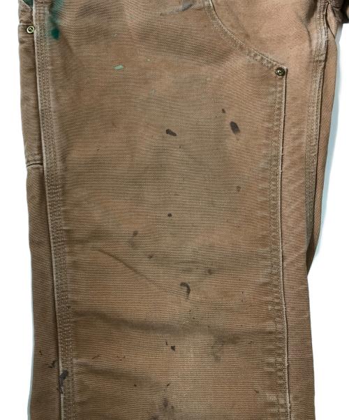 CarHartt（カーハート）CarHartt (カーハート) ダック地ダブルニーペインターパンツ ブラウン サイズ:33×32の古着・服飾アイテム