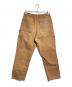CarHartt (カーハート) ダック地ダブルニーペインターパンツ ブラウン サイズ:33×32：18000円
