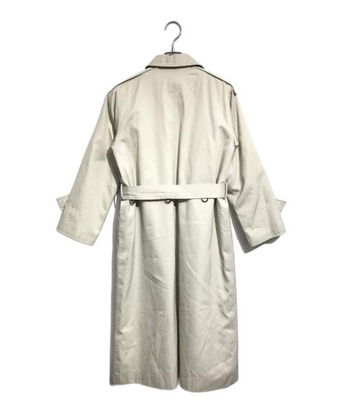 Yves Saint Laurent（イヴサンローラン）Yves Saint Laurent (イヴサンローラン) ラビットファーライナー付きコート ベージュ サイズ:Mの古着・服飾アイテム