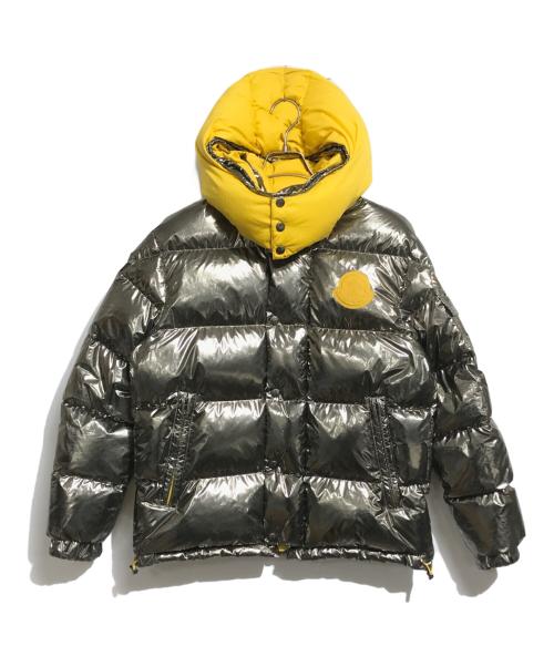MONCLER（モンクレール）MONCLER (モンクレール) リバーシブルダウンジャケット メタリック×イエロー サイズ:2の古着・服飾アイテム