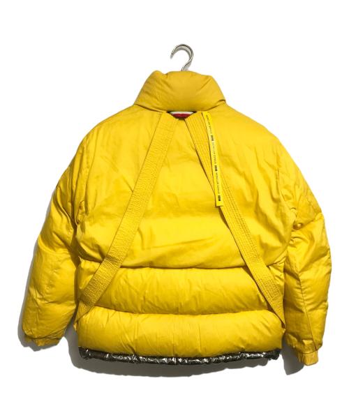 MONCLER（モンクレール）MONCLER (モンクレール) リバーシブルダウンジャケット メタリック×イエロー サイズ:2の古着・服飾アイテム