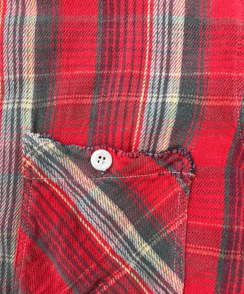 big mac（ビッグマック）big mac (ビッグマック) Penny's (ペニーズ) チェックシャツ レッド サイズ:M　15-151/2の古着・服飾アイテム