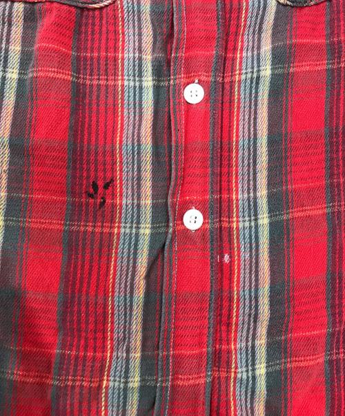 big mac（ビッグマック）big mac (ビッグマック) Penny's (ペニーズ) チェックシャツ レッド サイズ:M　15-151/2の古着・服飾アイテム