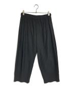 HOMME PLISSE ISSEY MIYAKEオム プリッセ イッセイ ミヤケ）の古着「プリーツパンツ」｜ブラック