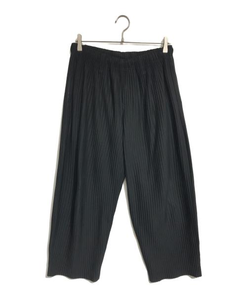 HOMME PLISSE ISSEY MIYAKE（オム プリッセ イッセイ ミヤケ）HOMME PLISSE ISSEY MIYAKE (オム プリッセ イッセイ ミヤケ) プリーツパンツ ブラック サイズ:1の古着・服飾アイテム